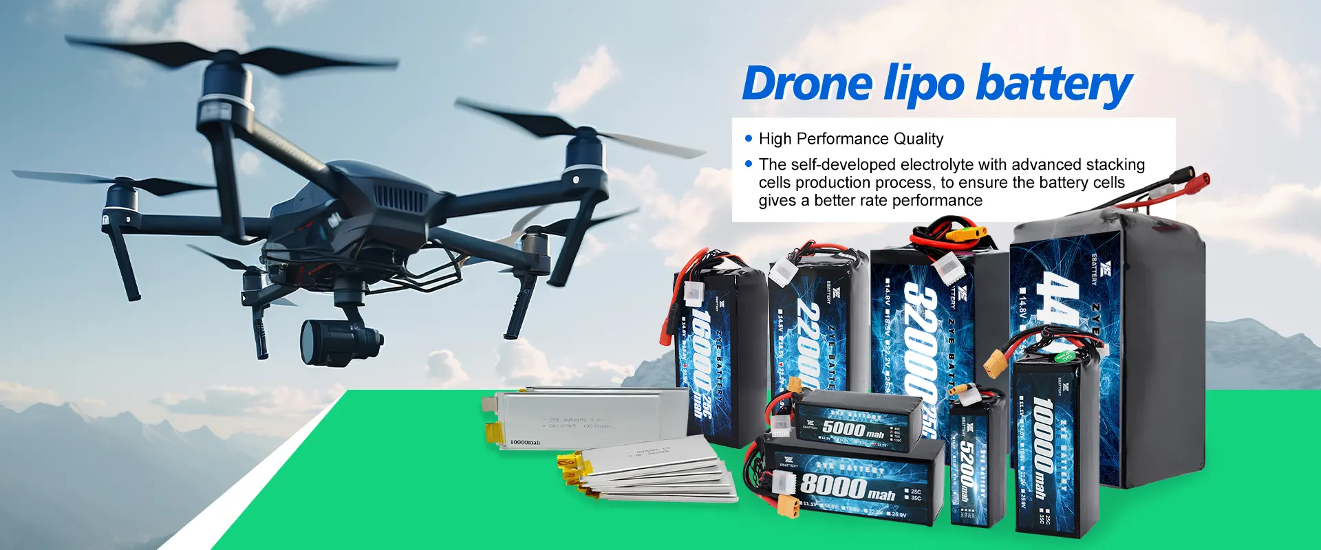 Kinijos dronų lipo baterijų tiekėjai