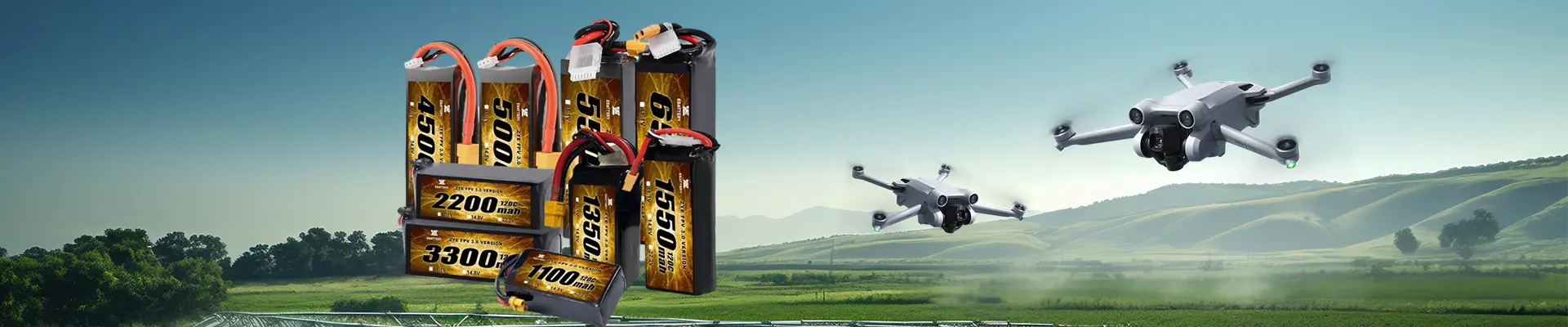 FPV akumuliatorius