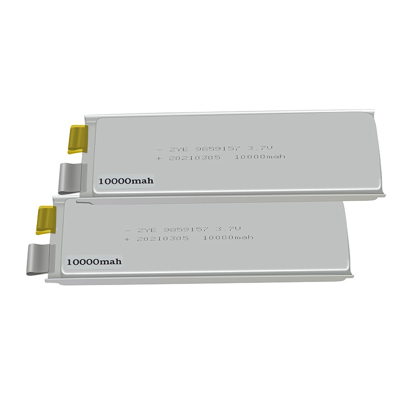 3,7 V minkšto dėklo Lipo baterijos elementas