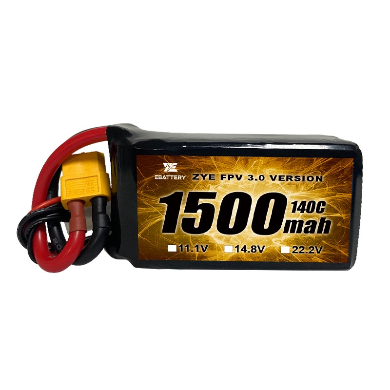 4S 6S 1500mAh 1800mAh akumuliatoriaus pakuotė