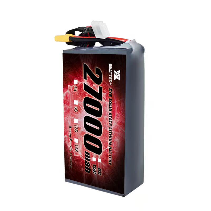 Li didelio energijos tankio kietos būklės 27000mAh baterija
