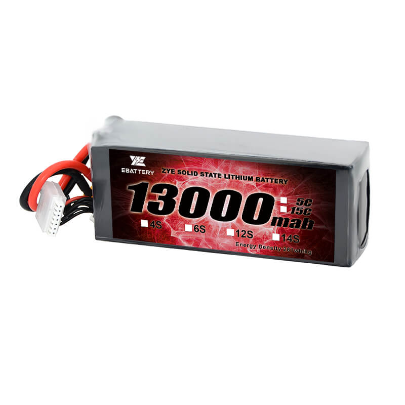 Li aukštos įtampos 13000 mAh kietojo kūno akumuliatorius