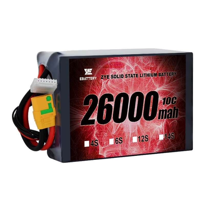 Li HV kietojo kūno 26000mAh baterija