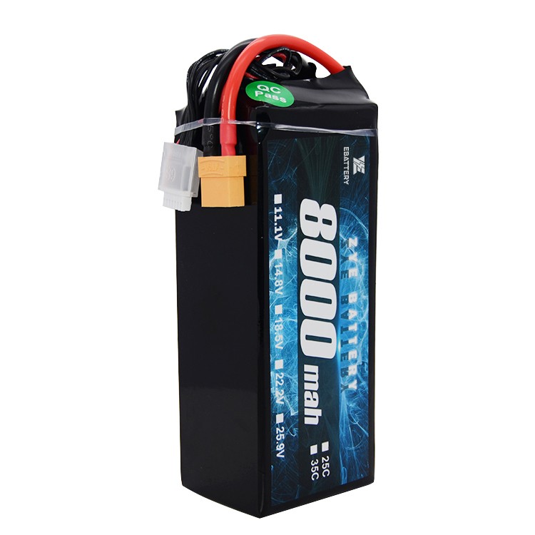 Lipo baterijų paketas dronui